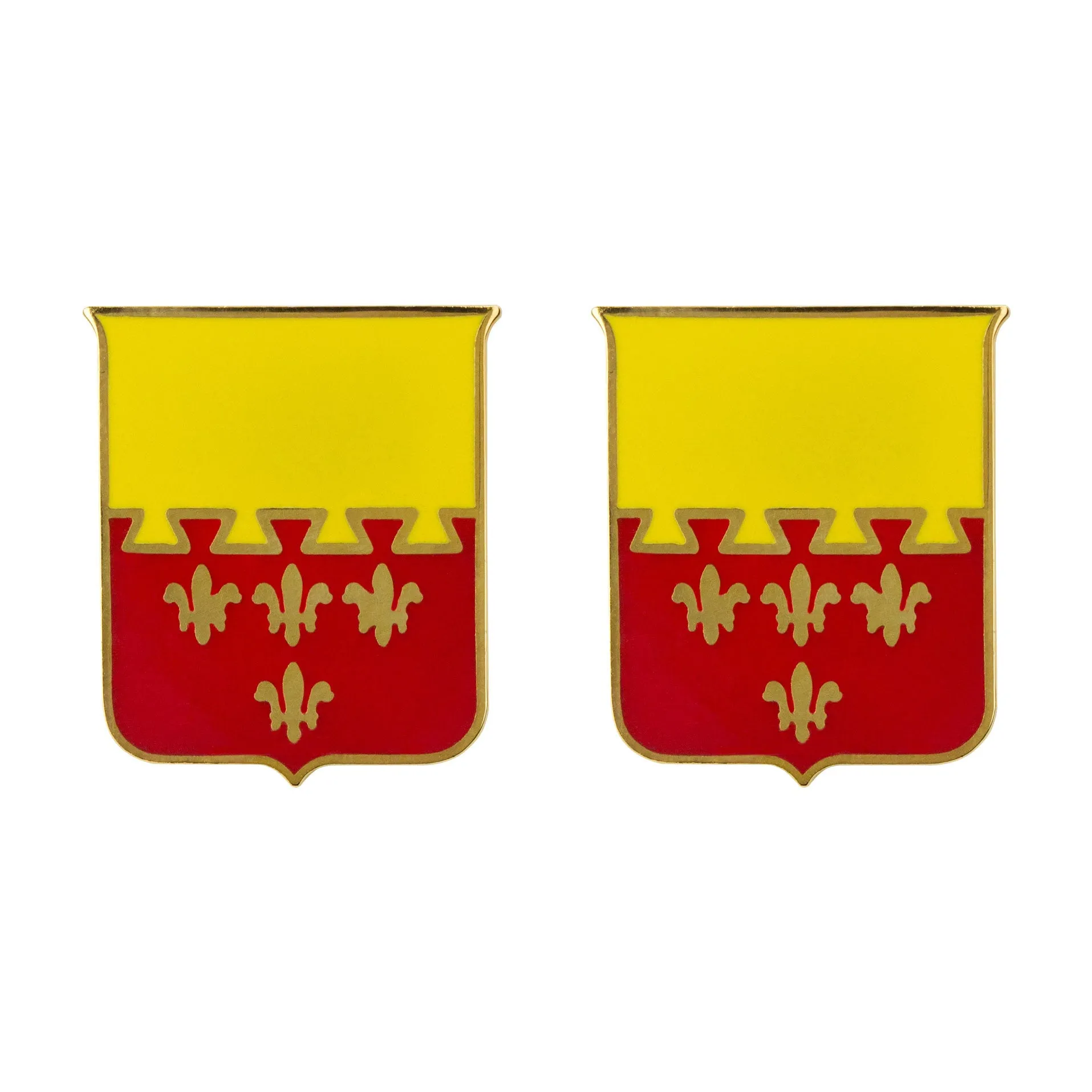 106th Cavalry Regiment Unit Crest (No Motto) - Sold in Pairs