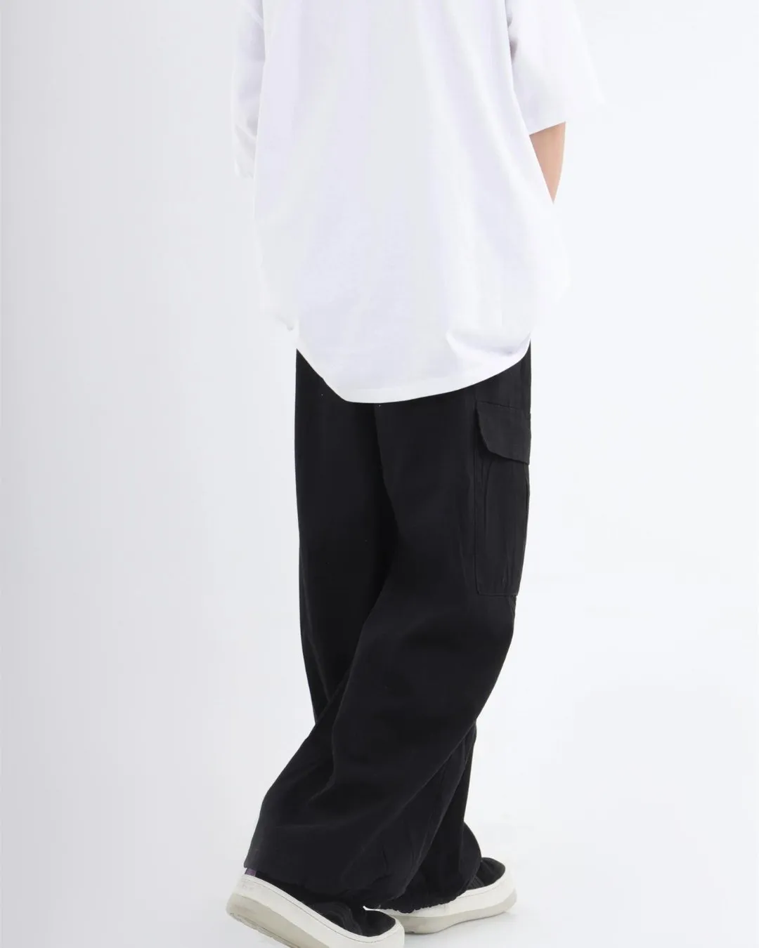 Balloon Silhouette Wide Cargo Pants INS0006