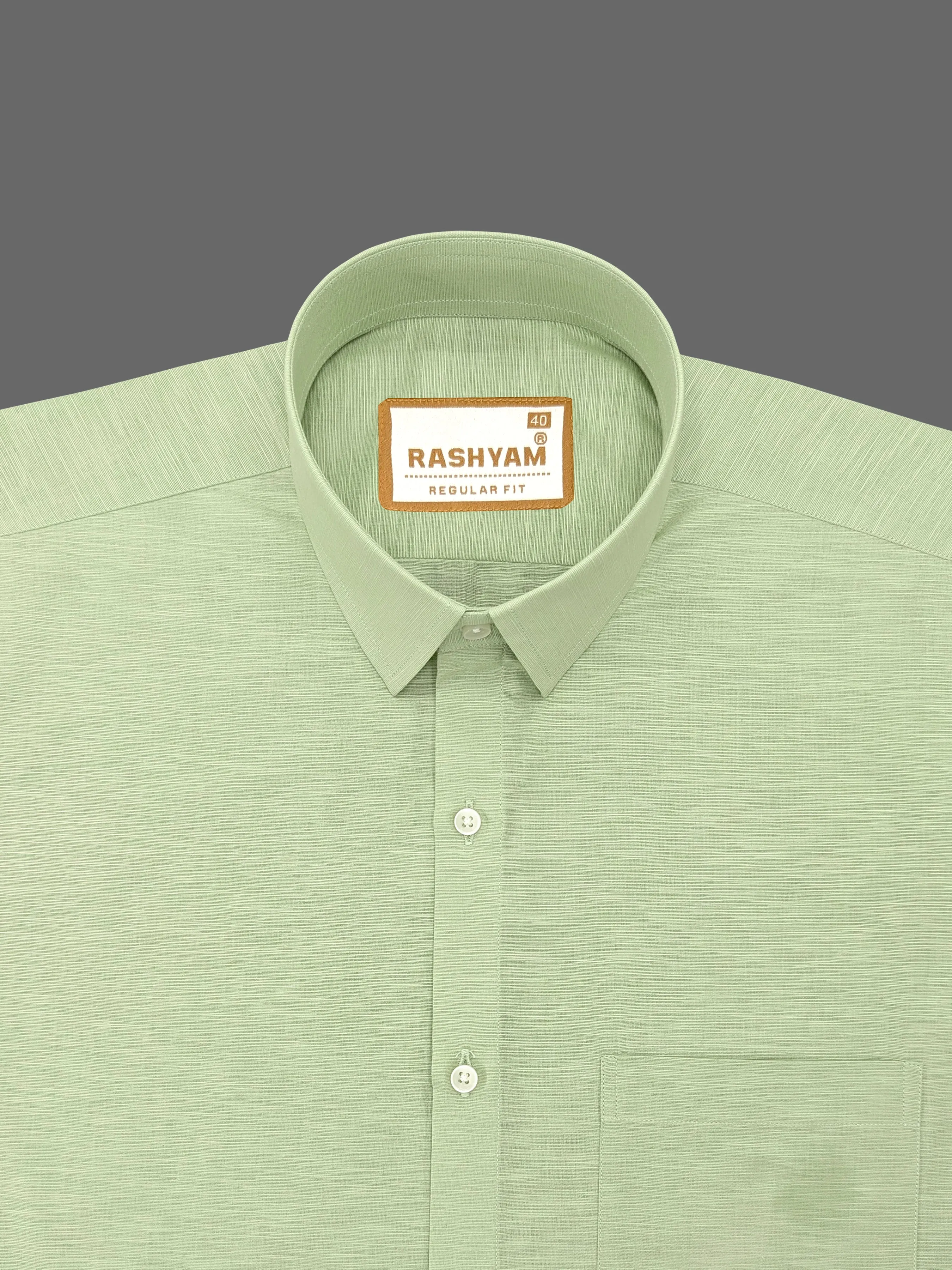 Barboni Finch Green Luxurious Italian Linen Shirt