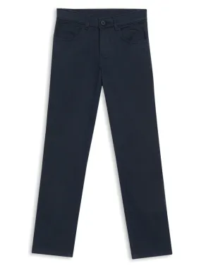 Boys Casual Navy Blue Pants