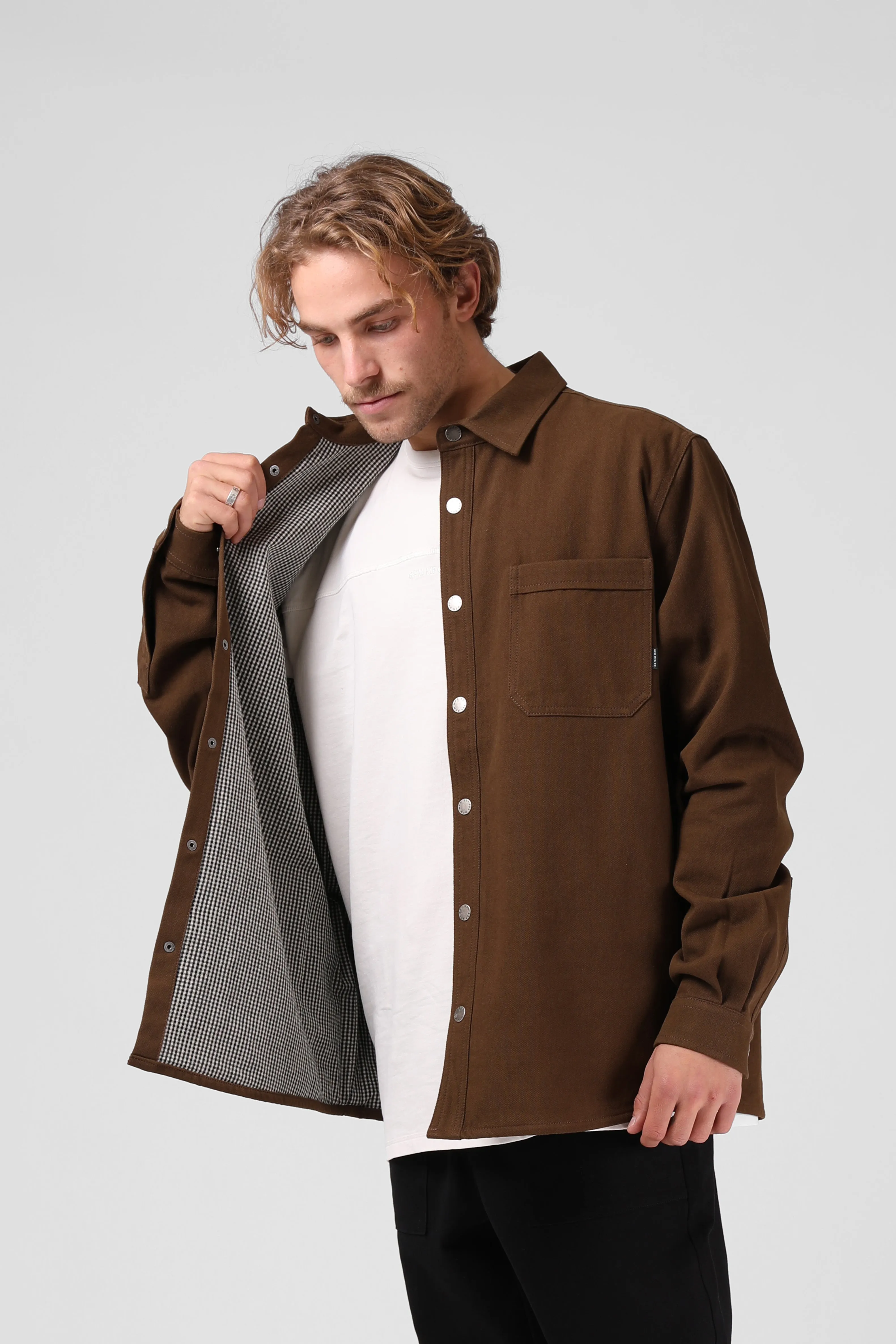 Canvas Jacket - Brown