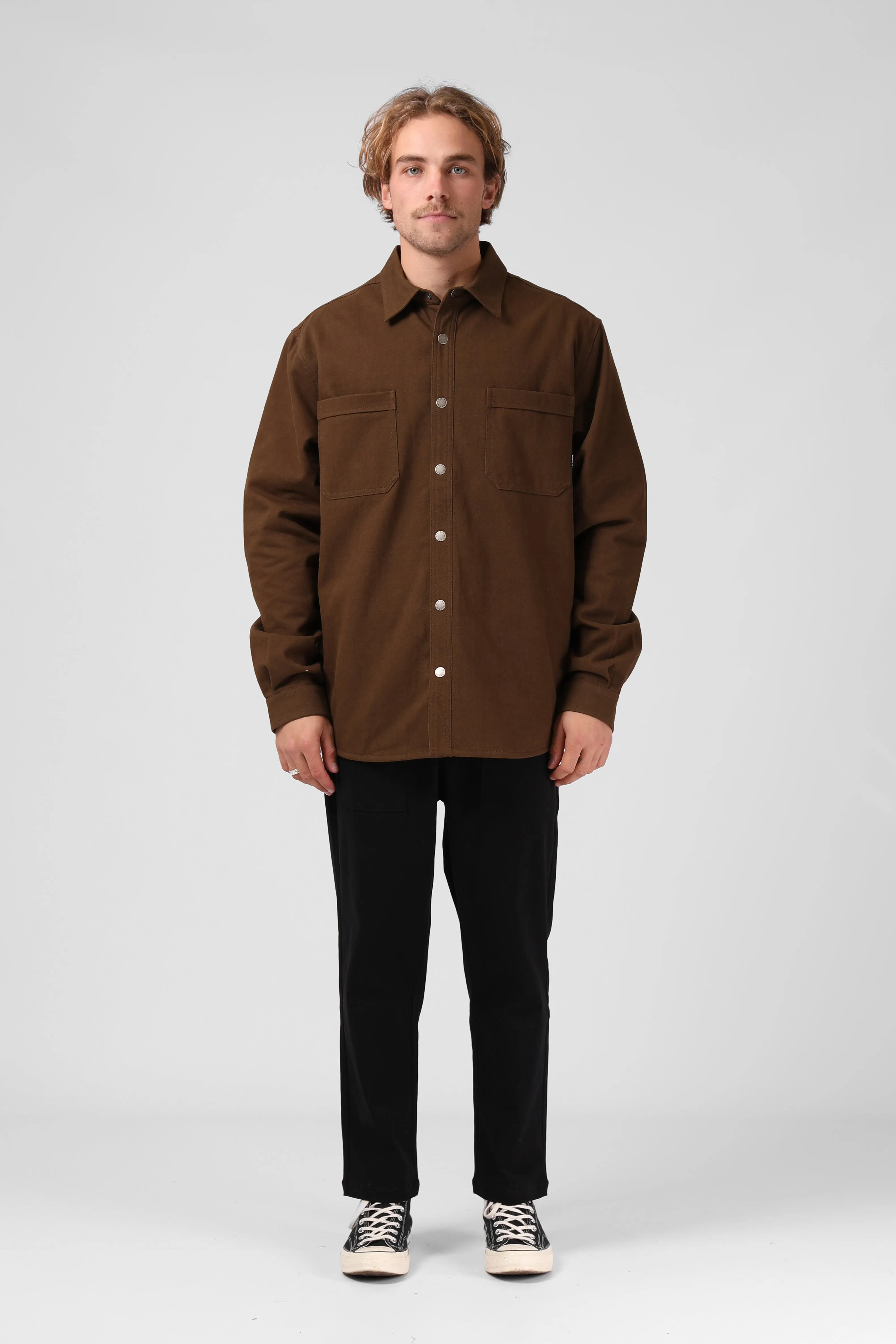 Canvas Jacket - Brown