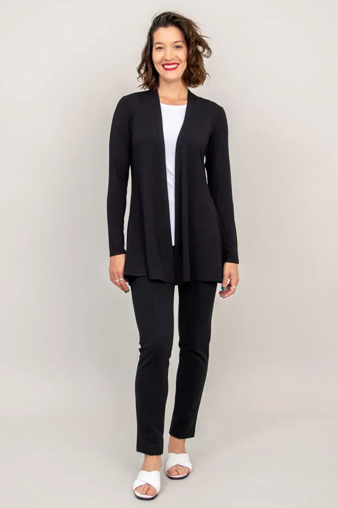 Chopra Jacket, Black, Bamboo