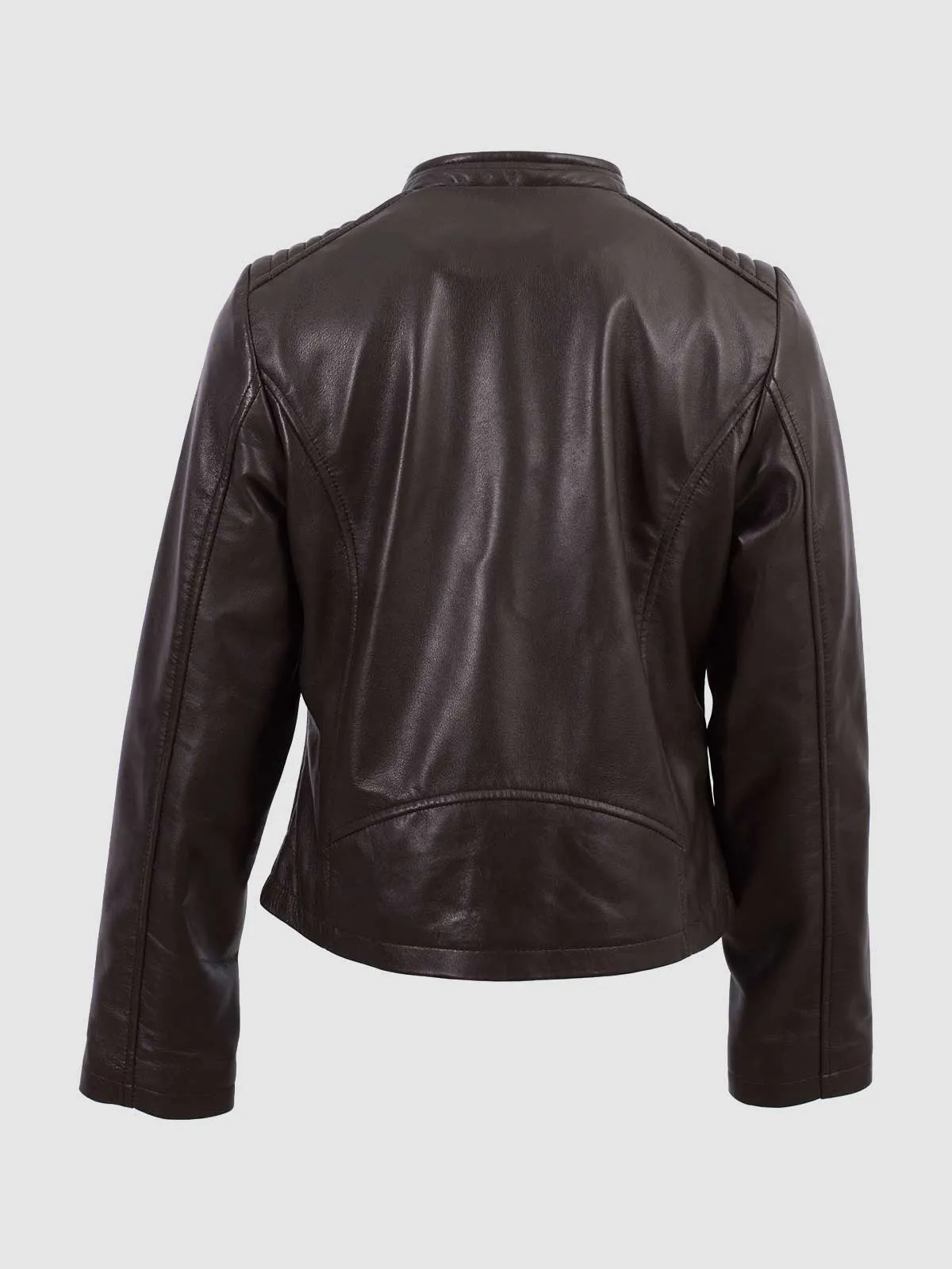 Classic Brown Leather Jacket