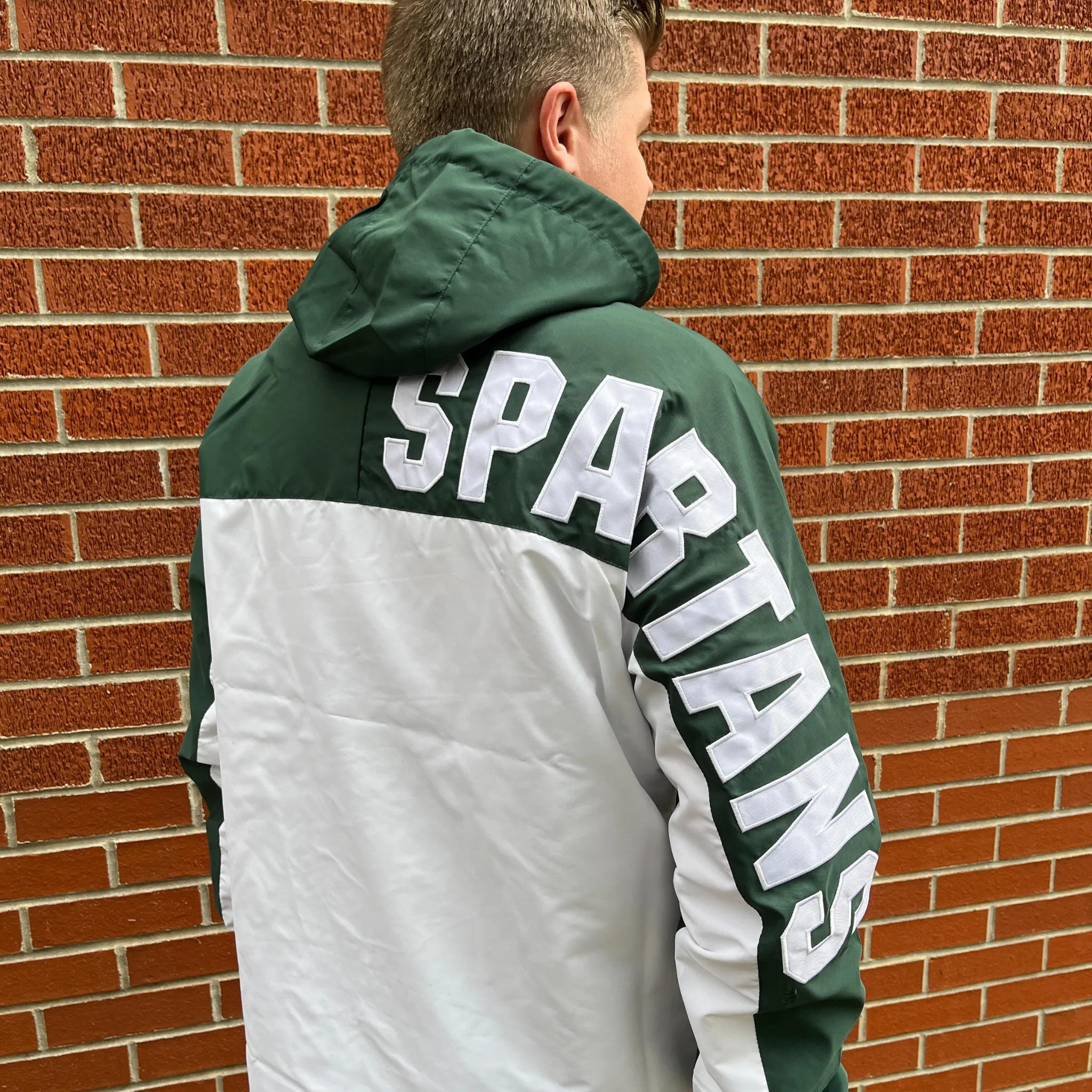 Colosseum Half-zip Spartans Rain Jacket