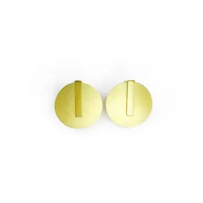 Dual Shape Ear Jacket Earrings