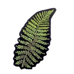 Fern Embroidered Patch