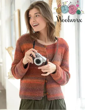 FREE Moss Cardigan Pattern - Plassard Champetre Yarn