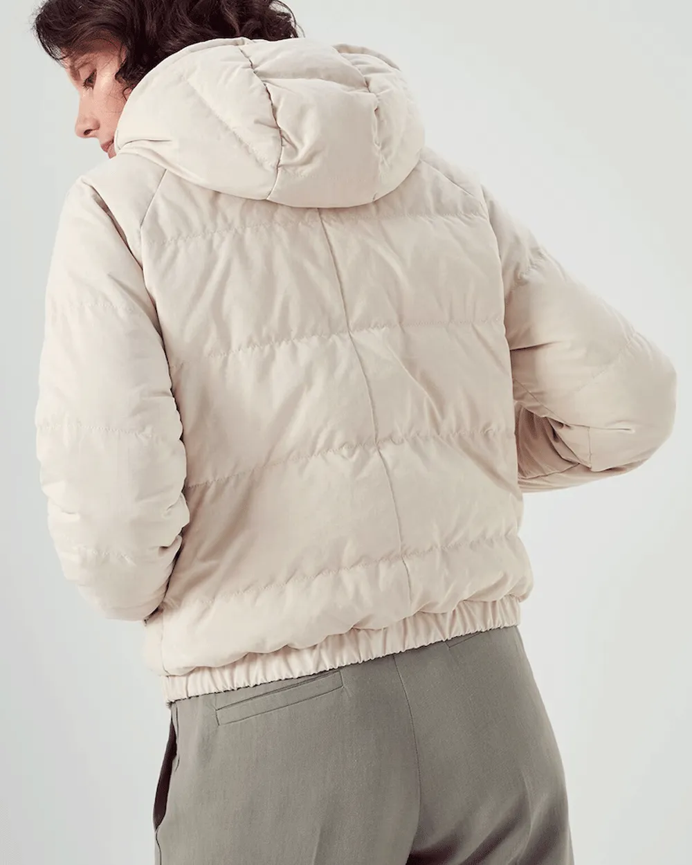 Geyser Taffeta Hooded Puffer Jacket