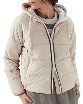 Geyser Taffeta Hooded Puffer Jacket