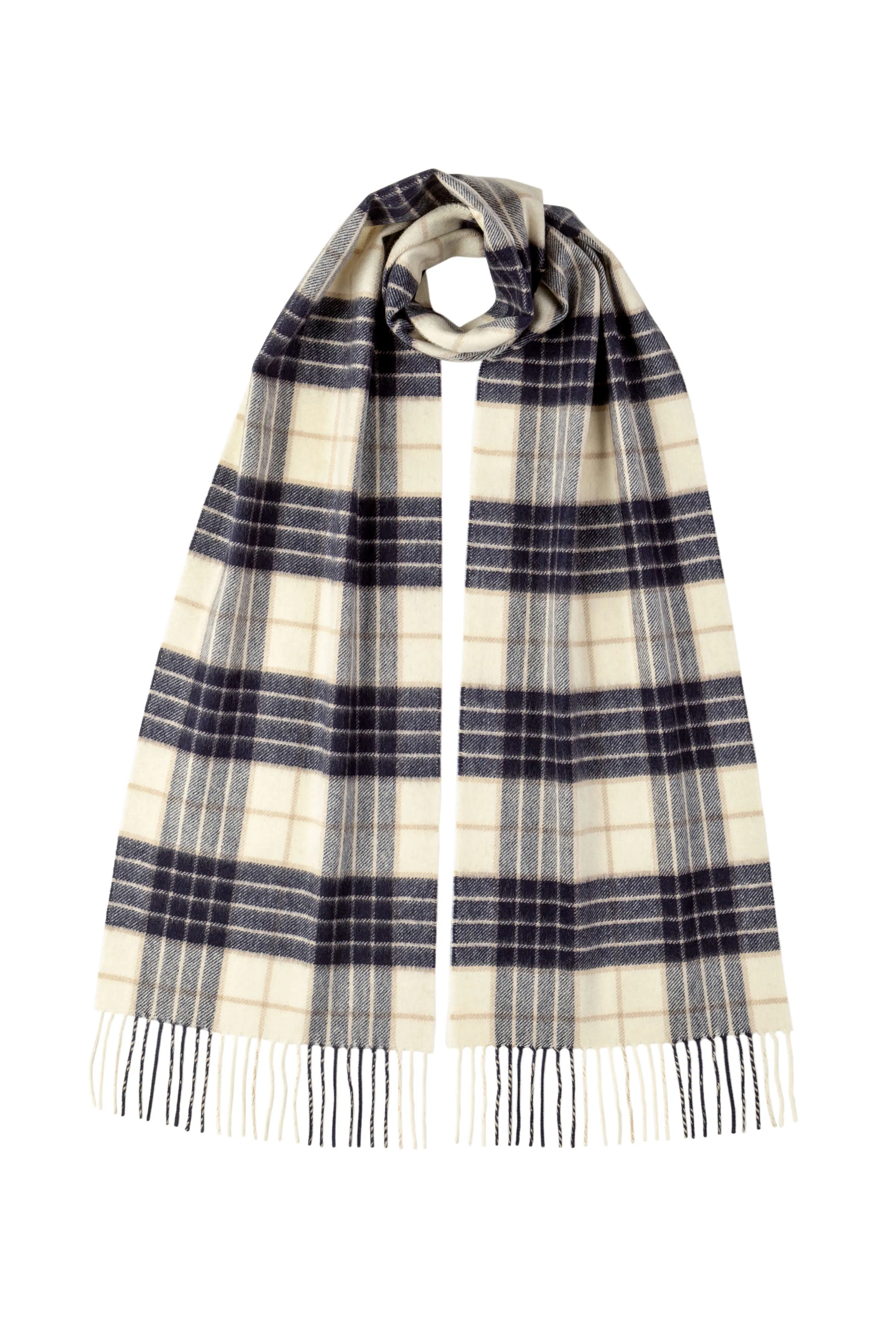 Knockmore Tartan Cashmere Scarf