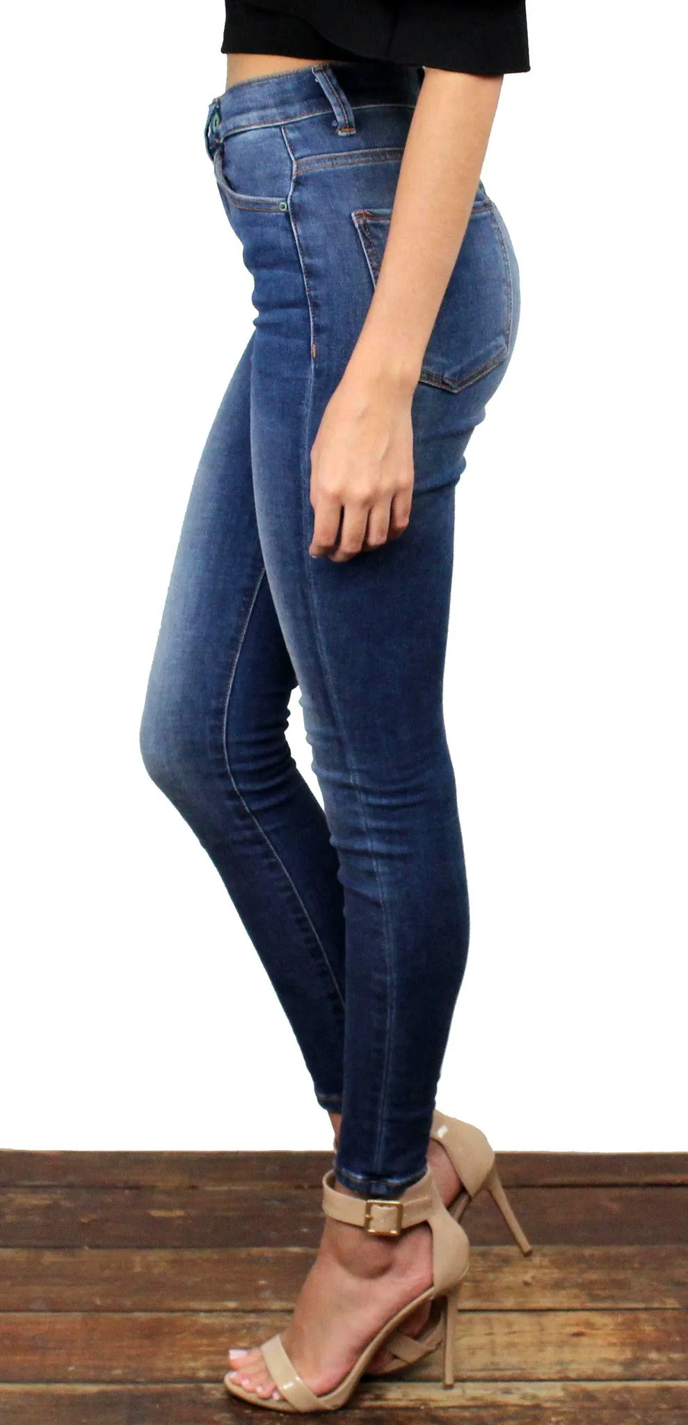 Make You Happy High Waisted Skinny Jeans