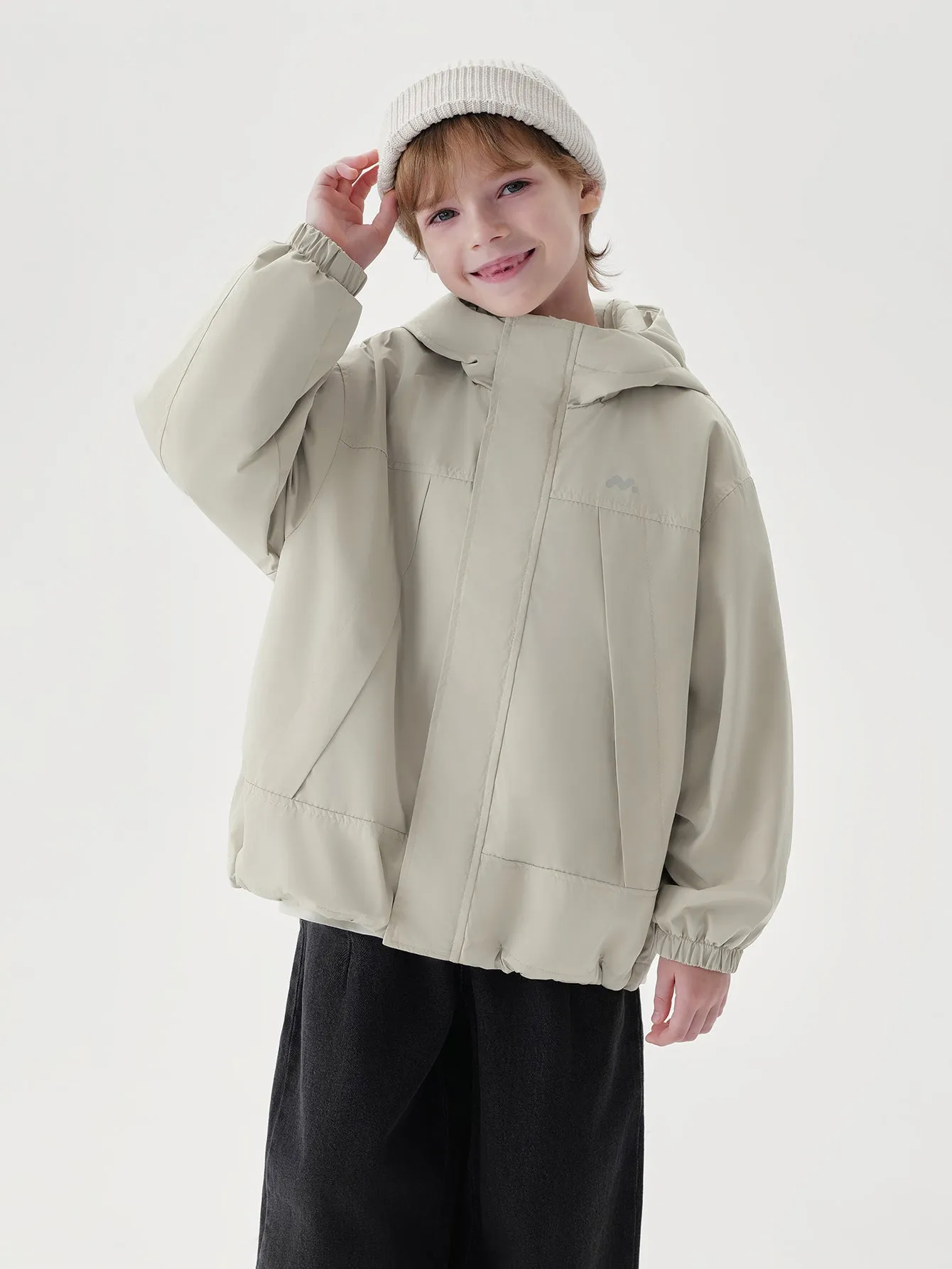 MARC & JANIE Boys Girls Windproof Hooded Padded Jacket 241233