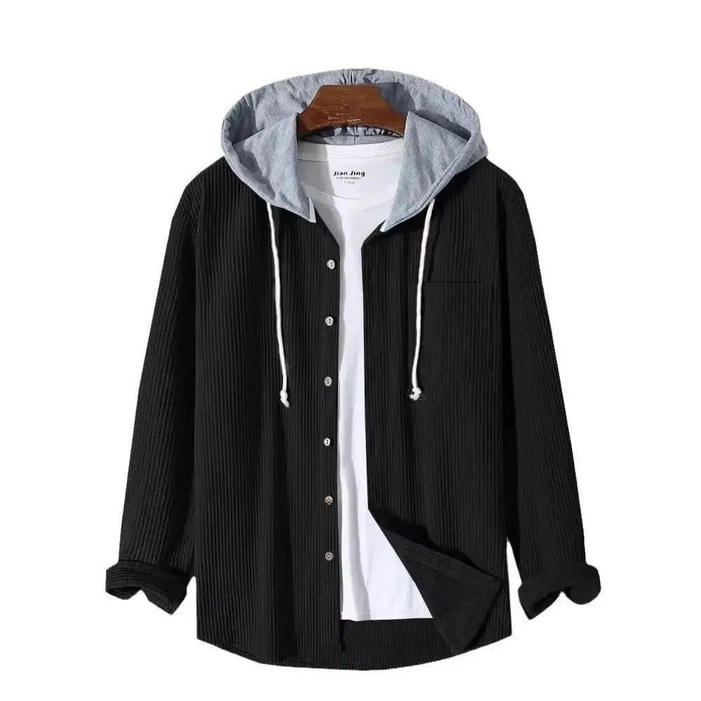 Men's Autumn And Winter Thickening Waffle Hoodie