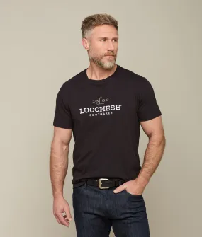 Men's Lucchese Classic Embroidered Tee :: Black