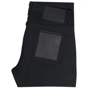 Naked and Famous Denim - Weird Guy - Solid Black Selvedge