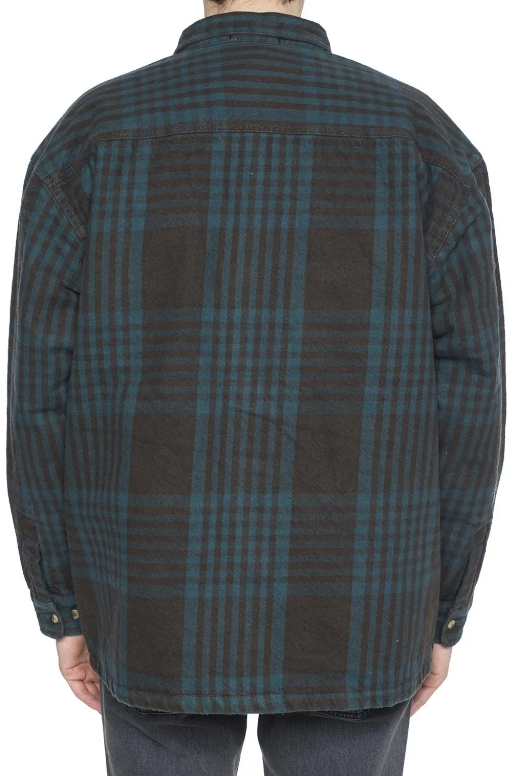 Padded Classic Flannel Green