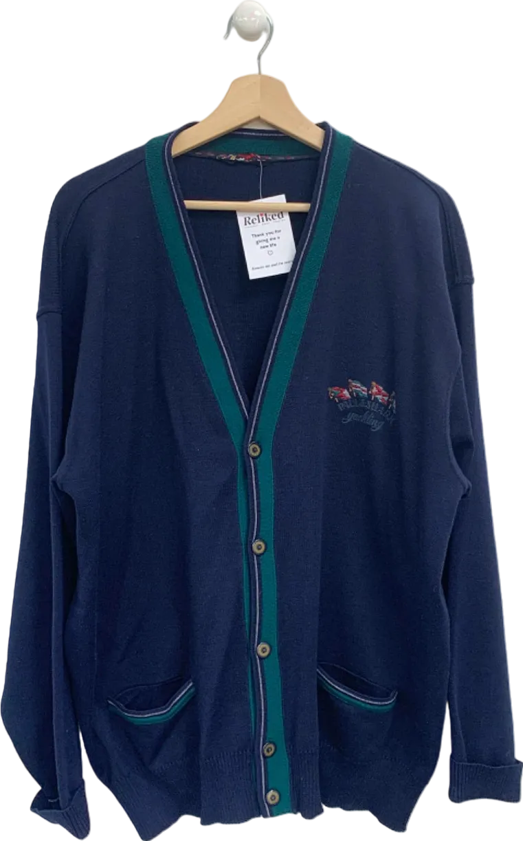 Paul & Shark Navy Yacht Club Cardigan XXL