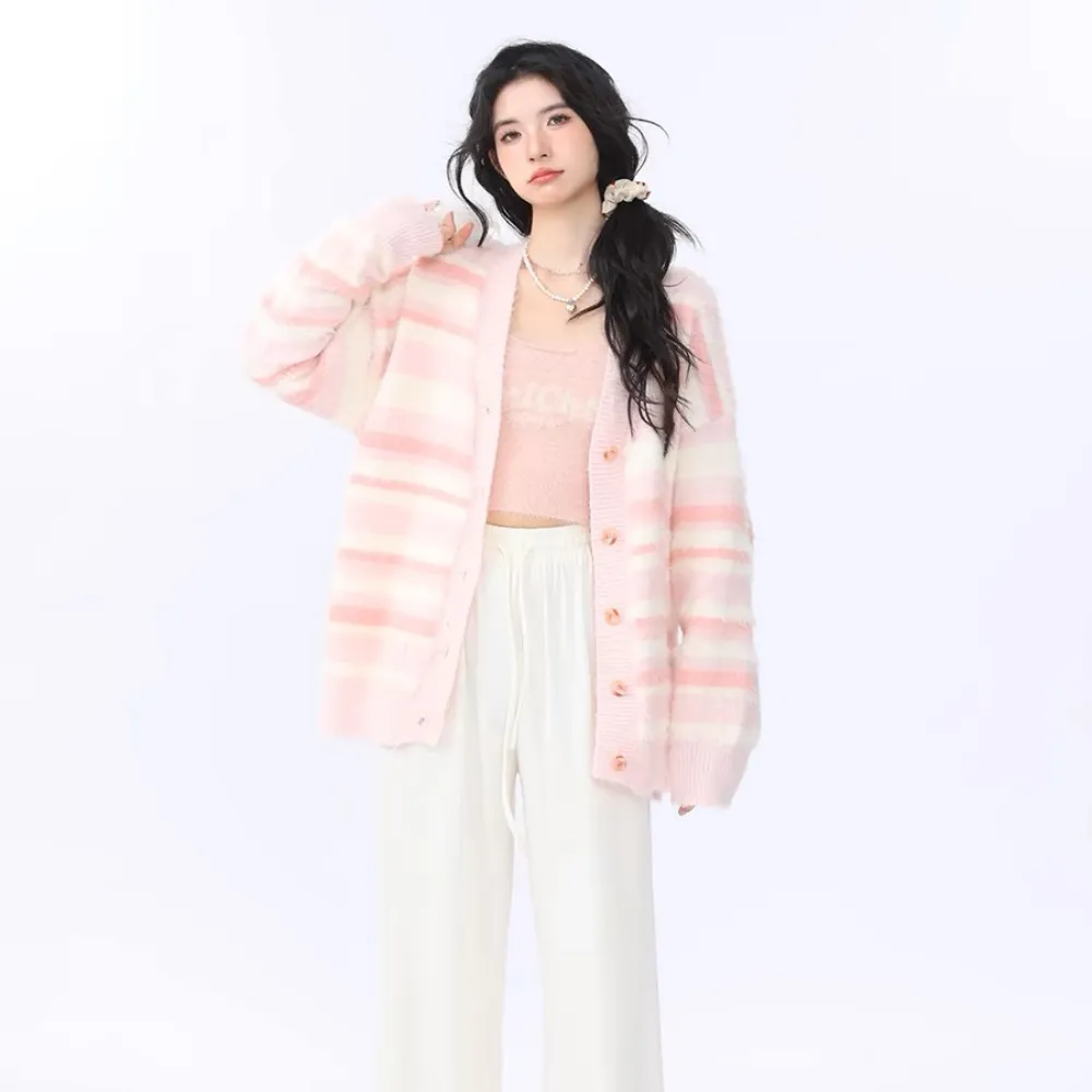 “Pink Butterfly” Cardigan