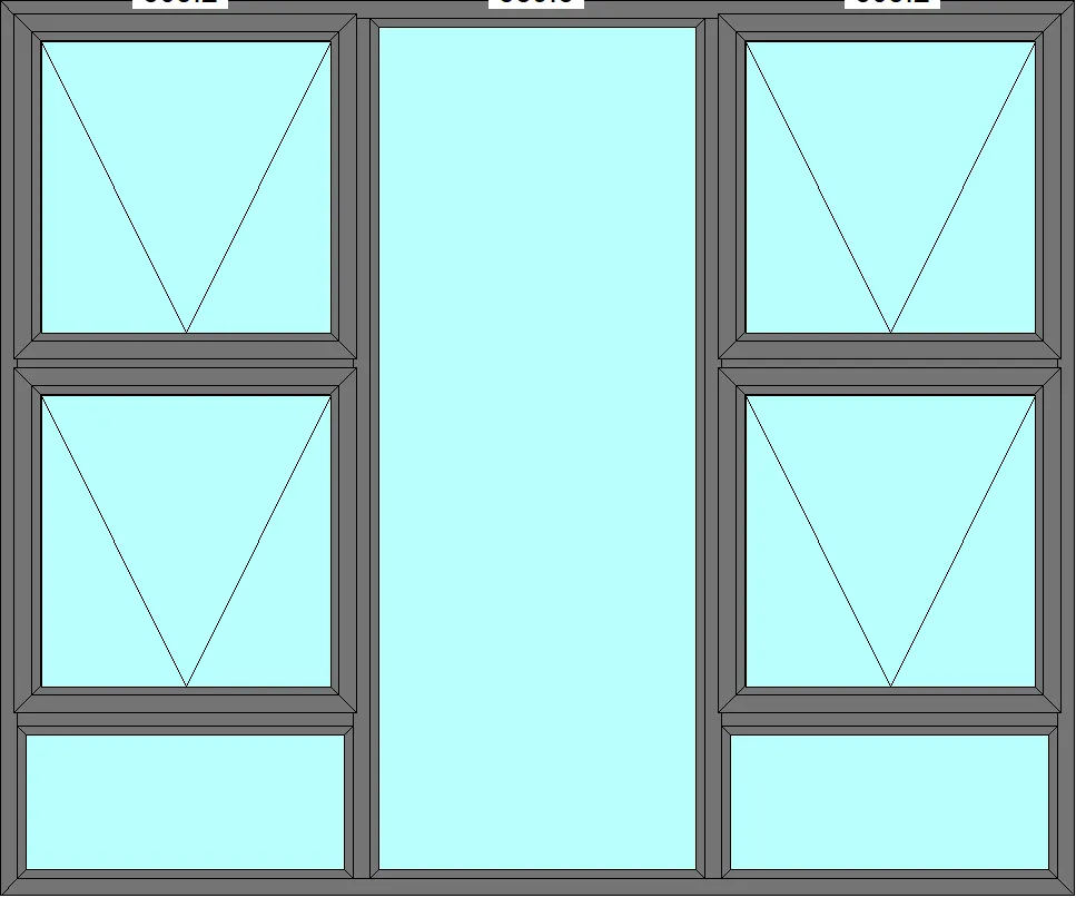 PTT1815 - Top Hung Window