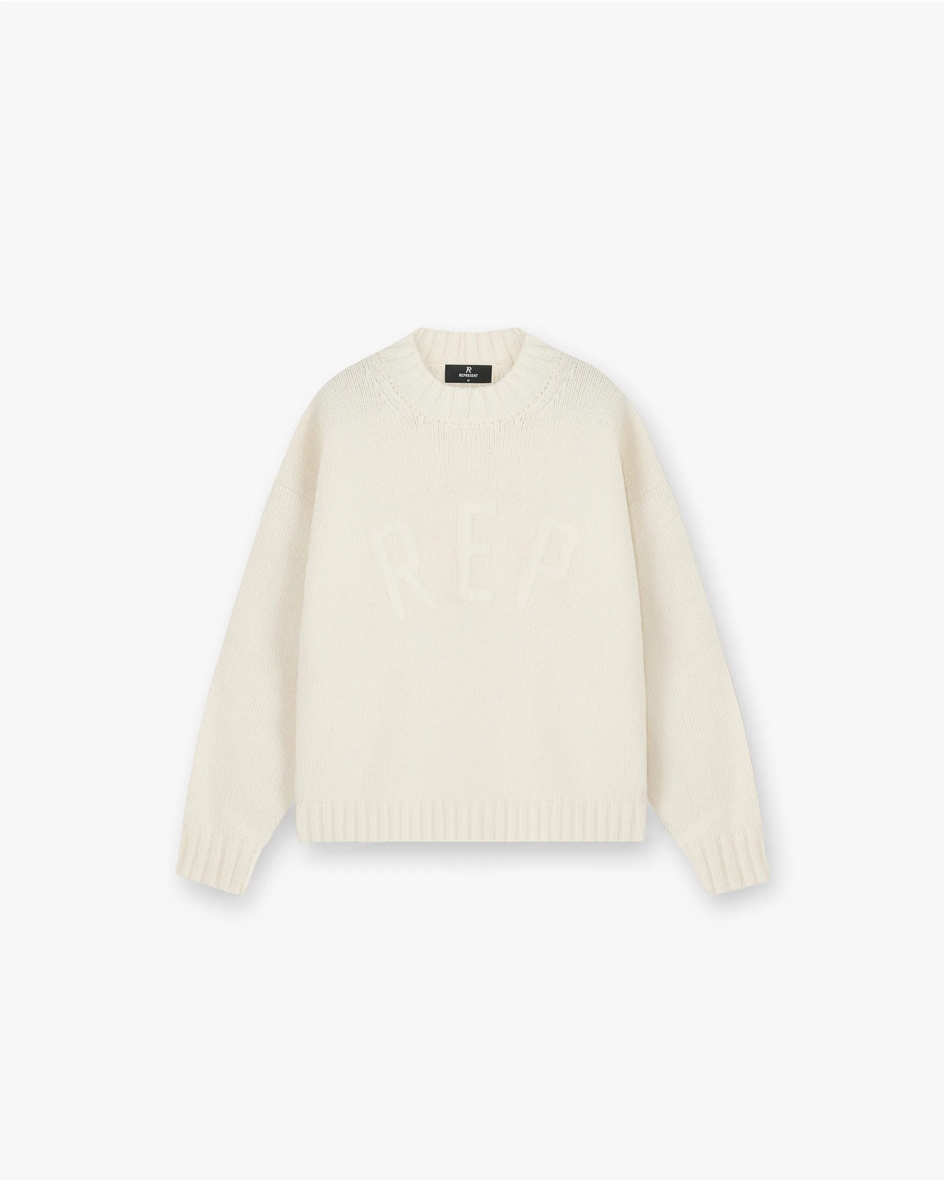 Rep Knit Jumper - Oat