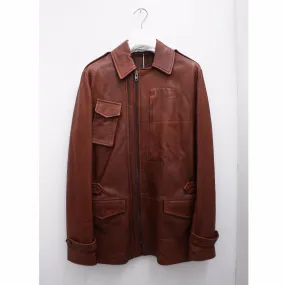 Replica Calfskin Leather Aviators Jacket