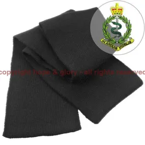 Royal Army Medical Corps Heavy Knit Scarf