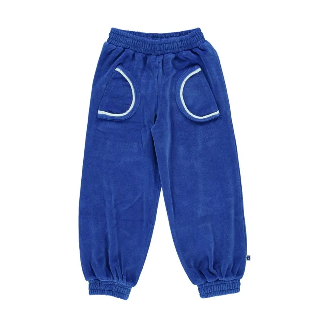 Royal Blue Velour Pants