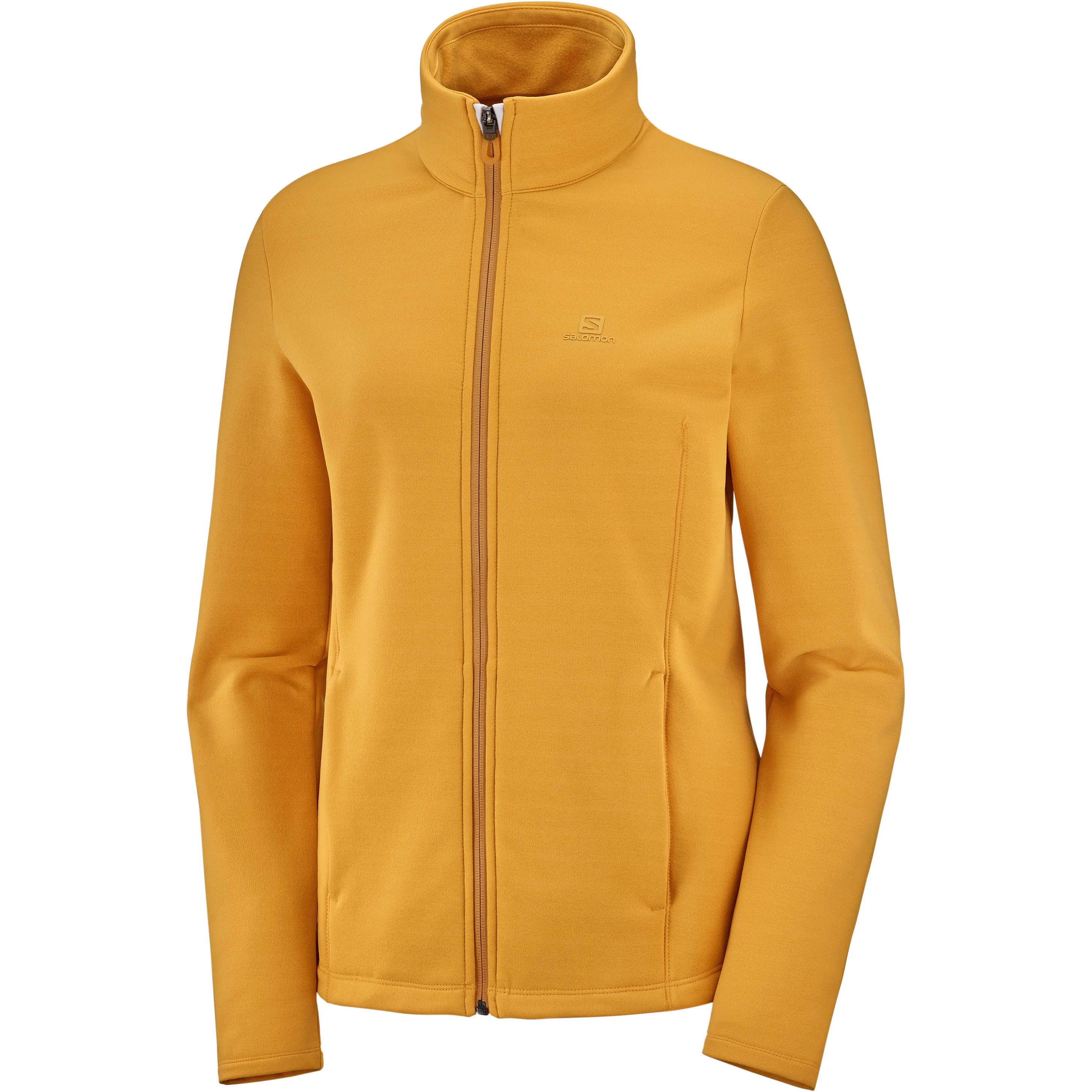 Salomon Women&#x27;s Radiant Full Zip Autumn Blaze | Buy Salomon Women&#x27;s Radiant Full Zip Autumn Blaze here | Outnorth