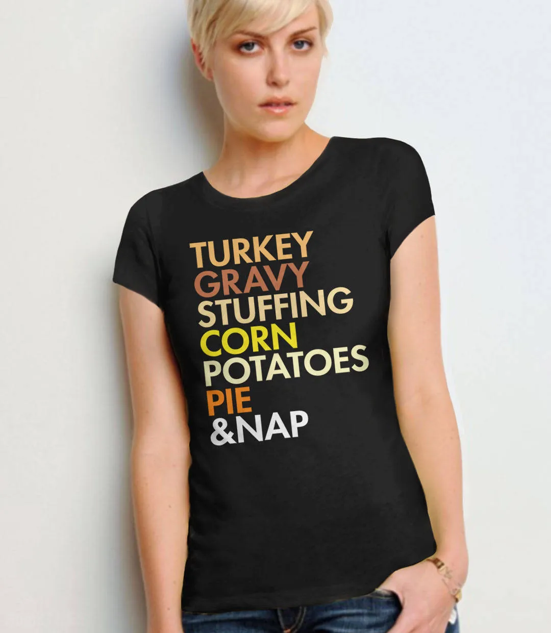 Thanksgiving Food Shirt