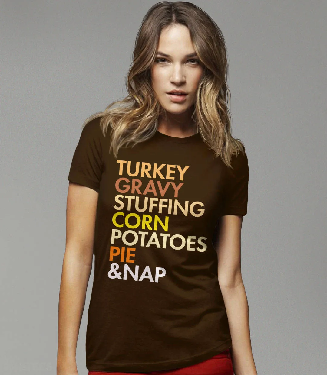 Thanksgiving Food Shirt