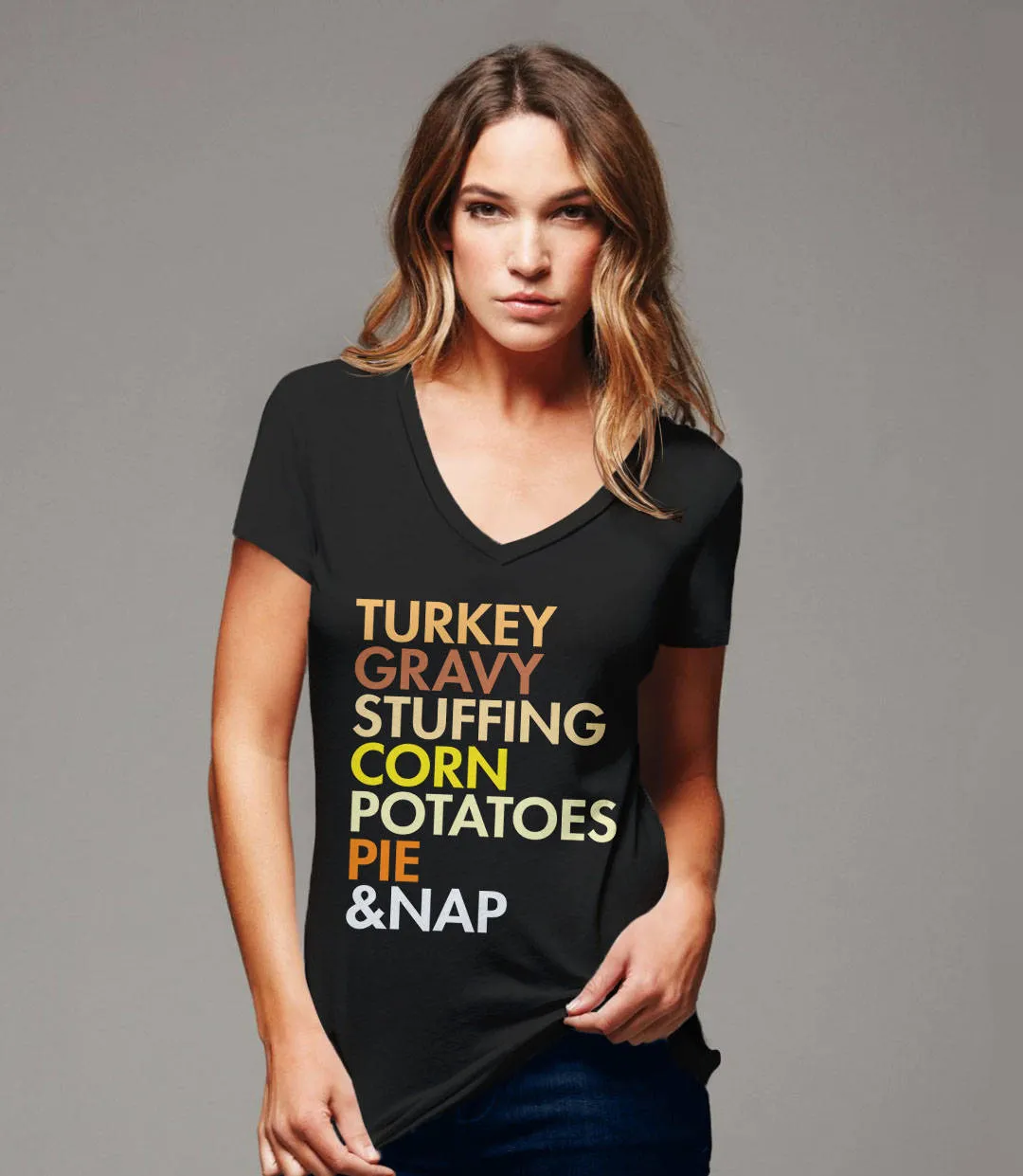 Thanksgiving Food Shirt