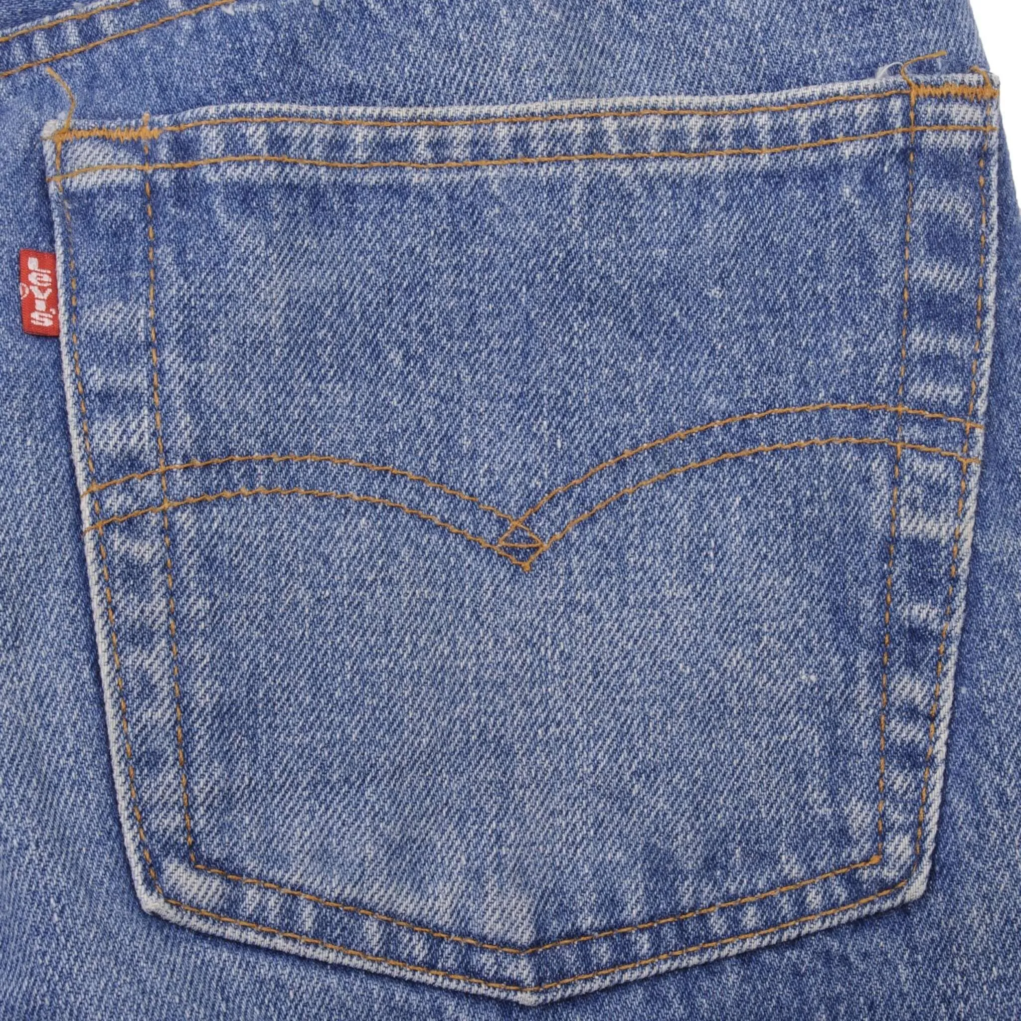 VINTAGE LEVIS 501 JEANS INDIGO 1980S SIZE W32 L31 MADE IN USA