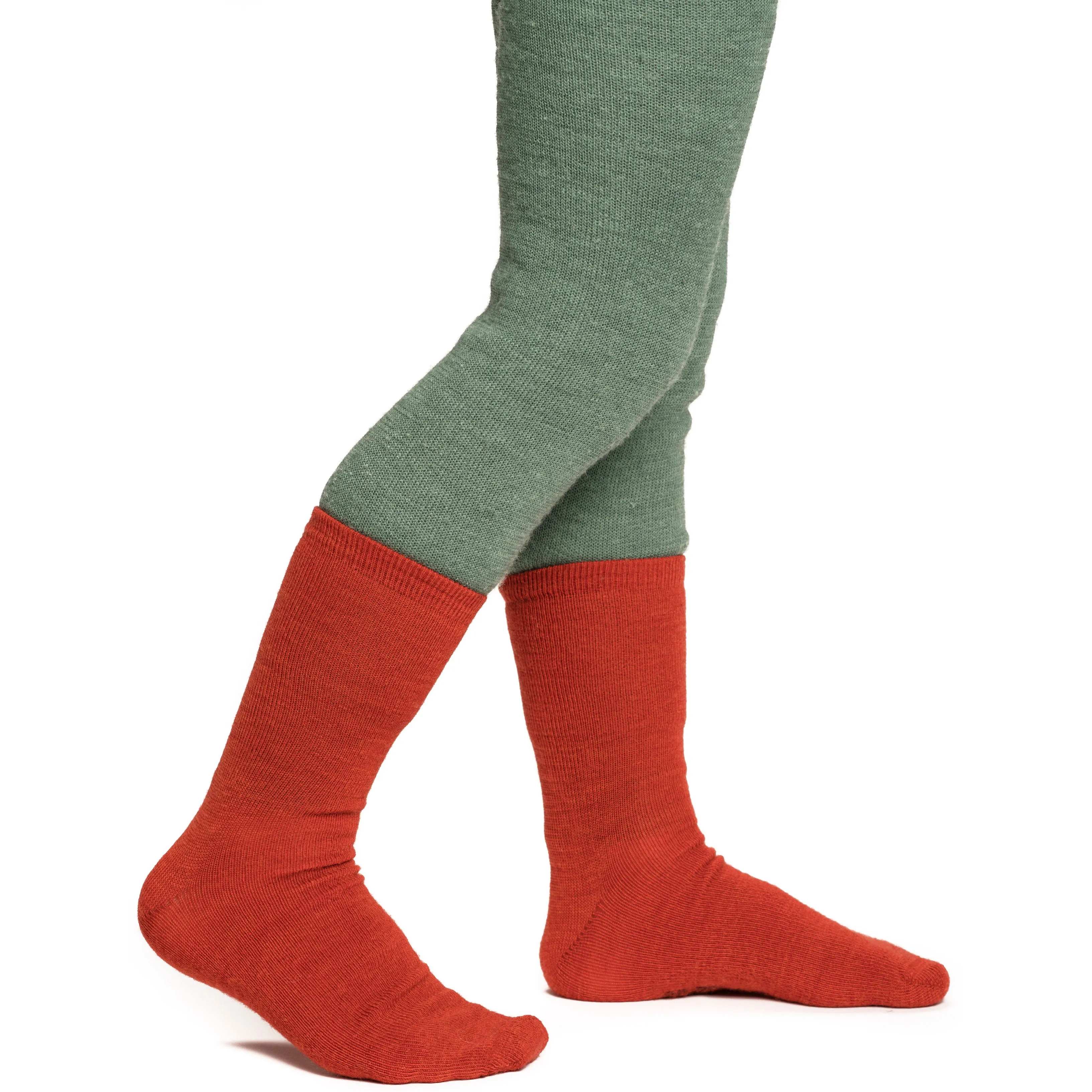 Woolpower Kids&#x27; Socks Liner Classic Autumn Red | Buy Woolpower Kids&#x27; Socks Liner Classic Autumn Red here | Outnorth