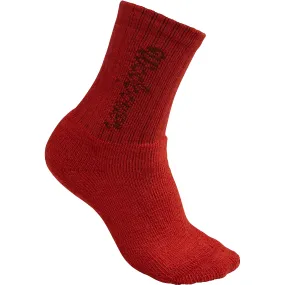 Woolpower Kids&#x27; Socks Logo 400 Autumn Red | Buy Woolpower Kids&#x27; Socks Logo 400 Autumn Red here | Outnorth