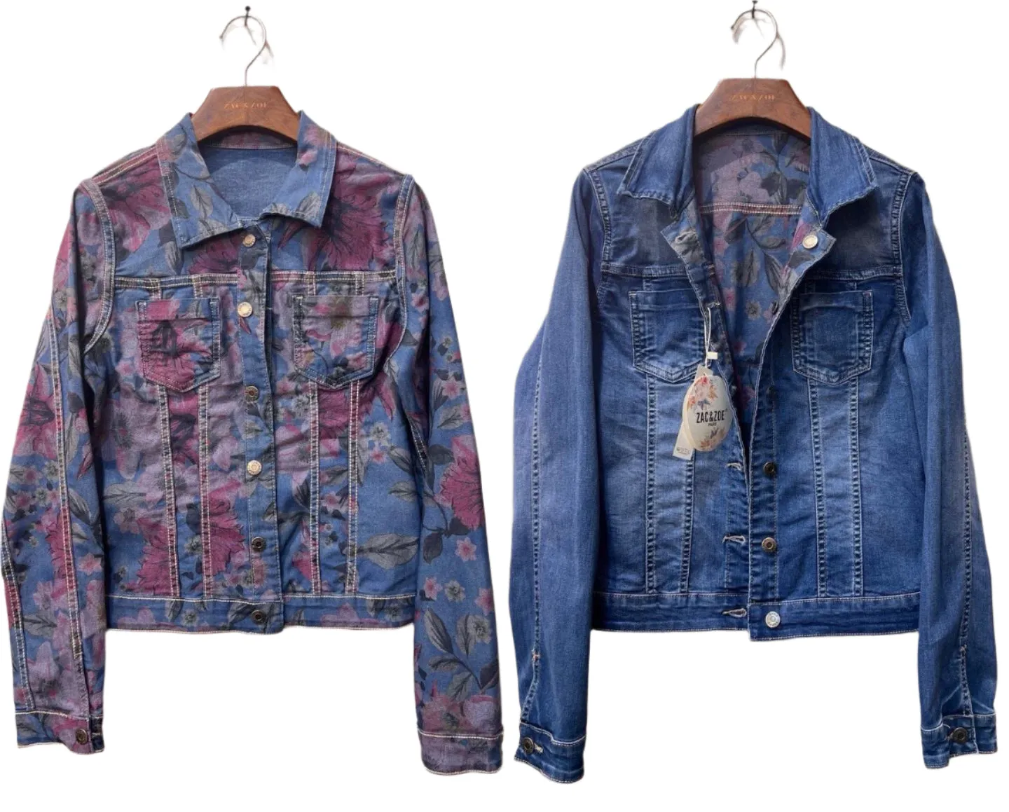 Zac & Zoe  Reversible Jacket Elizabeth Denim